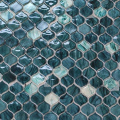 Islam arabesque en verre vert mosaïque carreaux d'art décoratifs