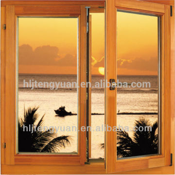 Good Quality Solid Wood French Style Windows