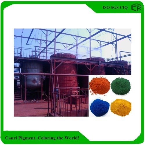 Iron oxide color pigment wood coating colorant