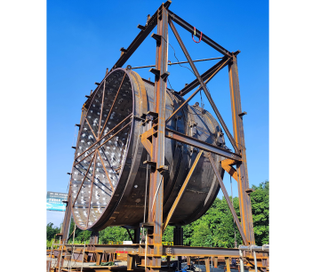 Gas turbine Air exhaust system