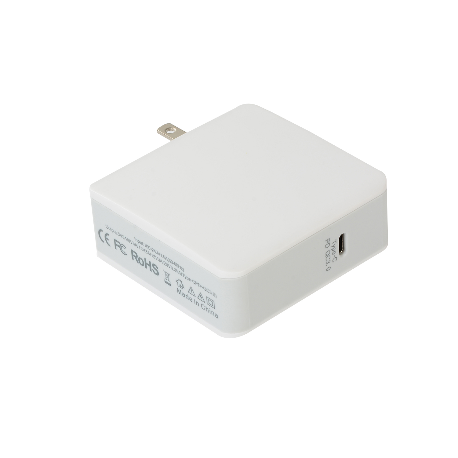 PD QC3.0 TYPE-C WALL CHARGER