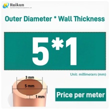 Architectural Structural Red Copper Tubes