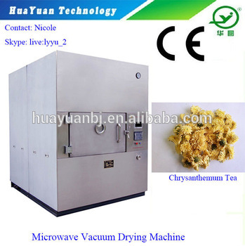 Chrysanthemum Tea Microwave Vacuum Dryer