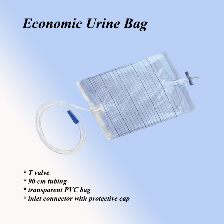 Urine Bag T-Valve with white cap