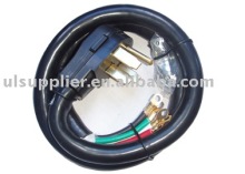 UL-listed 50 AMP 4 Wire range cord/SRDT cord(06-PT628204)