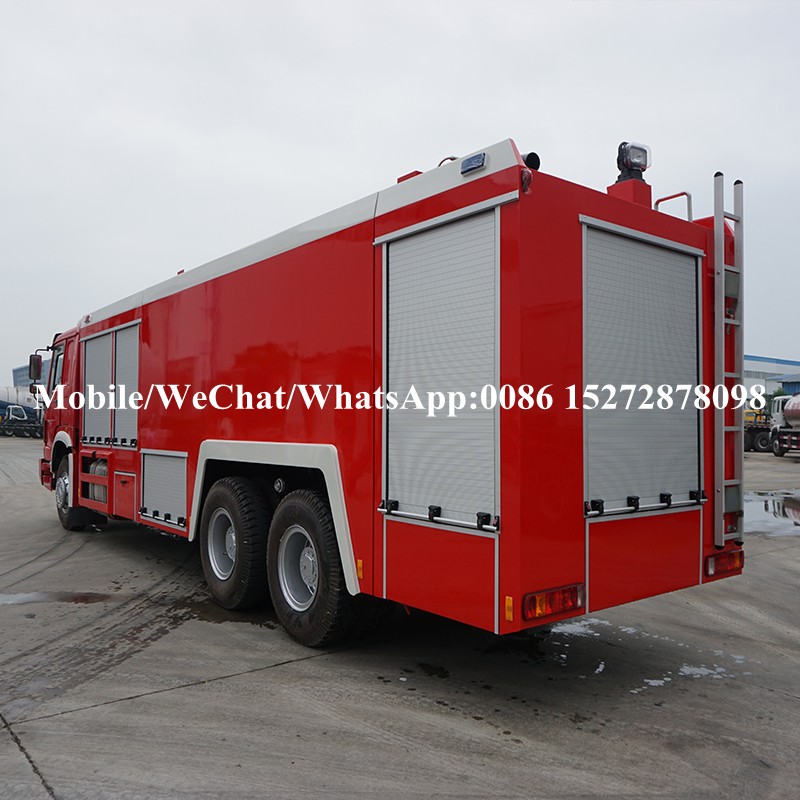 Howo 6x6 Off Raod Fire Truck (7) HOWO 6x6 Off Raod Fire Truck (7)