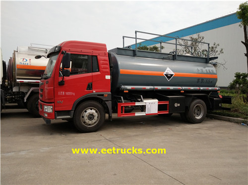 FAW 2500 Gallon Hydrochloric Acid Usafirishaji Malori