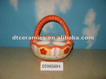 ceramic easter egg holder