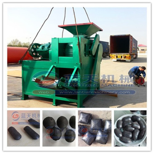 Over 30 years briquette machine making manufacturer pillow/ball shape charcoal briquette making machine roller press machine