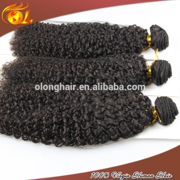 Cheap long hair weave short curly brazilian bohemian kinky curly hair extensions