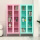 Storage Cabinet with Tempered Glass Display Cabinet