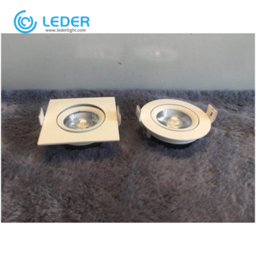 LEDER Shapes Warm White 3W LED Downlight