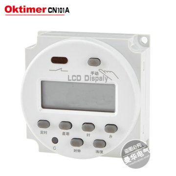 OKtimer CN101A 220V 110V 24V 12V Digital LCD Power Timer Programmable Time Switch Relay 16A timer