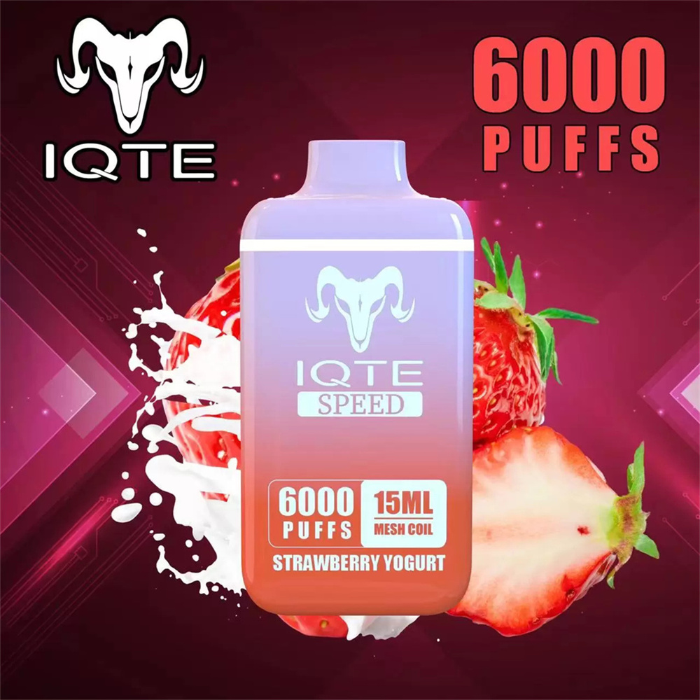 IQTE 6000 Puffs descartáveis ​​VAPE VAPE ATRIBUIL