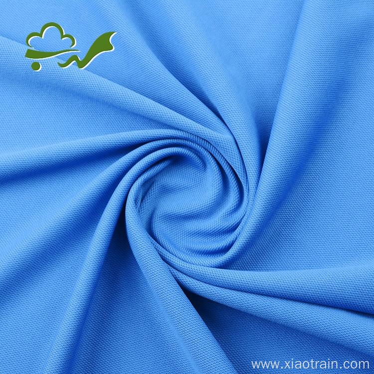 Coolplus Polyester Knitted Polo Fabric