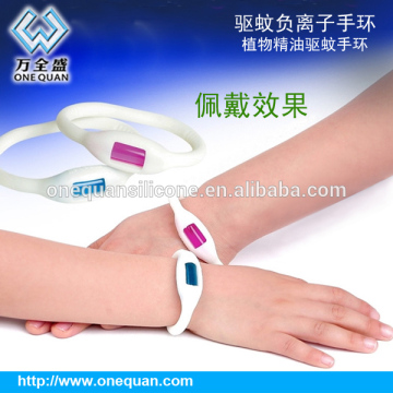 eco-friendly mosquito repellant bracelet for promotional gift