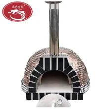 Industrial Wooden Pizza Oven Brush Pedrail Style Outdoor Woodfire Pizza Oven Cover