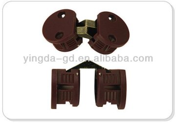 nylon round shape hinge/plastic hinge/invisible hinge