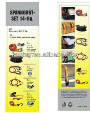 16pcs tie down set