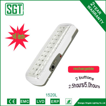 rechargeable 2.1w 36pcs emergency lighting systems with GPPS cover