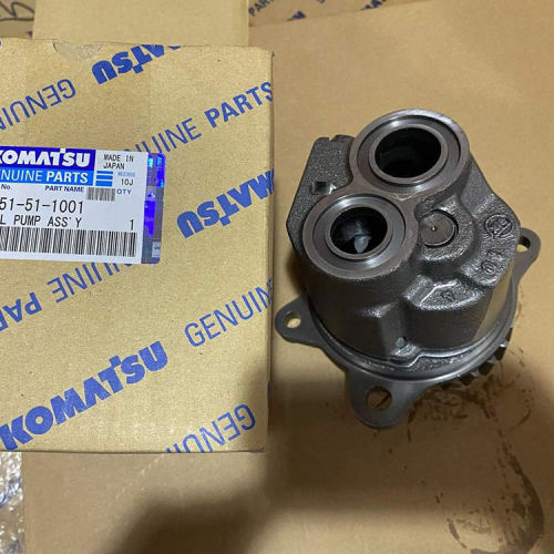 Motore n. SAA6D125E-5D Parte di ricambio 6251-51-1001 Pompa dell&#39;olio Assy