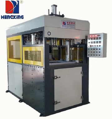 Thicker plastic film thermo forming machine