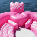 कस्टम फ्लेमिंगो पूल फ्लोट inflatable पानी पूल खिलौने