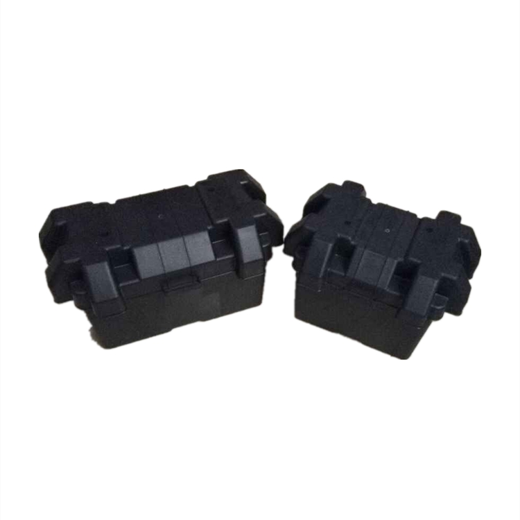 Sälj väl ny typ robust och hållbar plast svart batterilåda