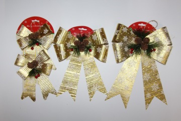 Christmas Wrapping Ribbon Bow For Decoration