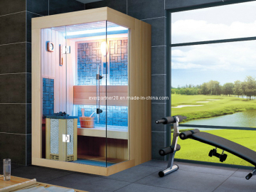 Amboyna Sauna Room with 3kw Heater and Touchscreen Control