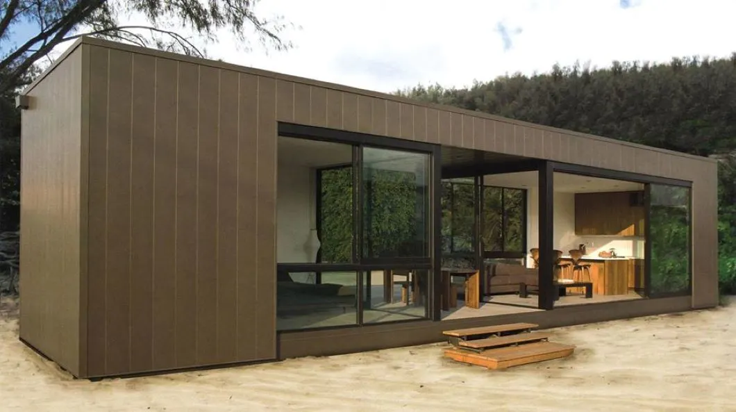 Windproof Outdoor Home and Garden Composite Wood WPC Wall Cladding