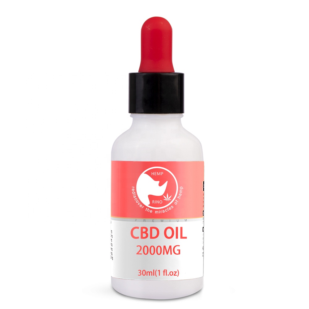 OEM 2000MG Broad Spectrum CBD Organic oil Bulk Flavored cbd oil Private Label