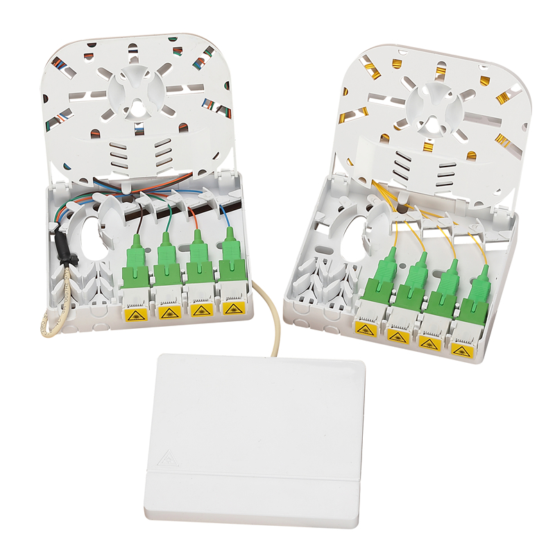 4 Ports Fiber Wall Outlet