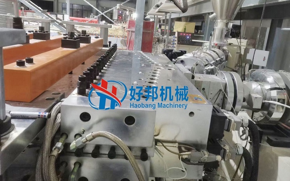 PVC extrusion foam board production line