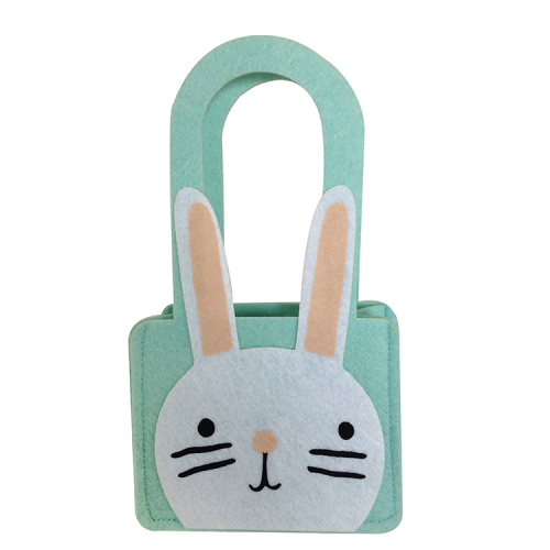 Easter dinner bag with cute bunny pattern