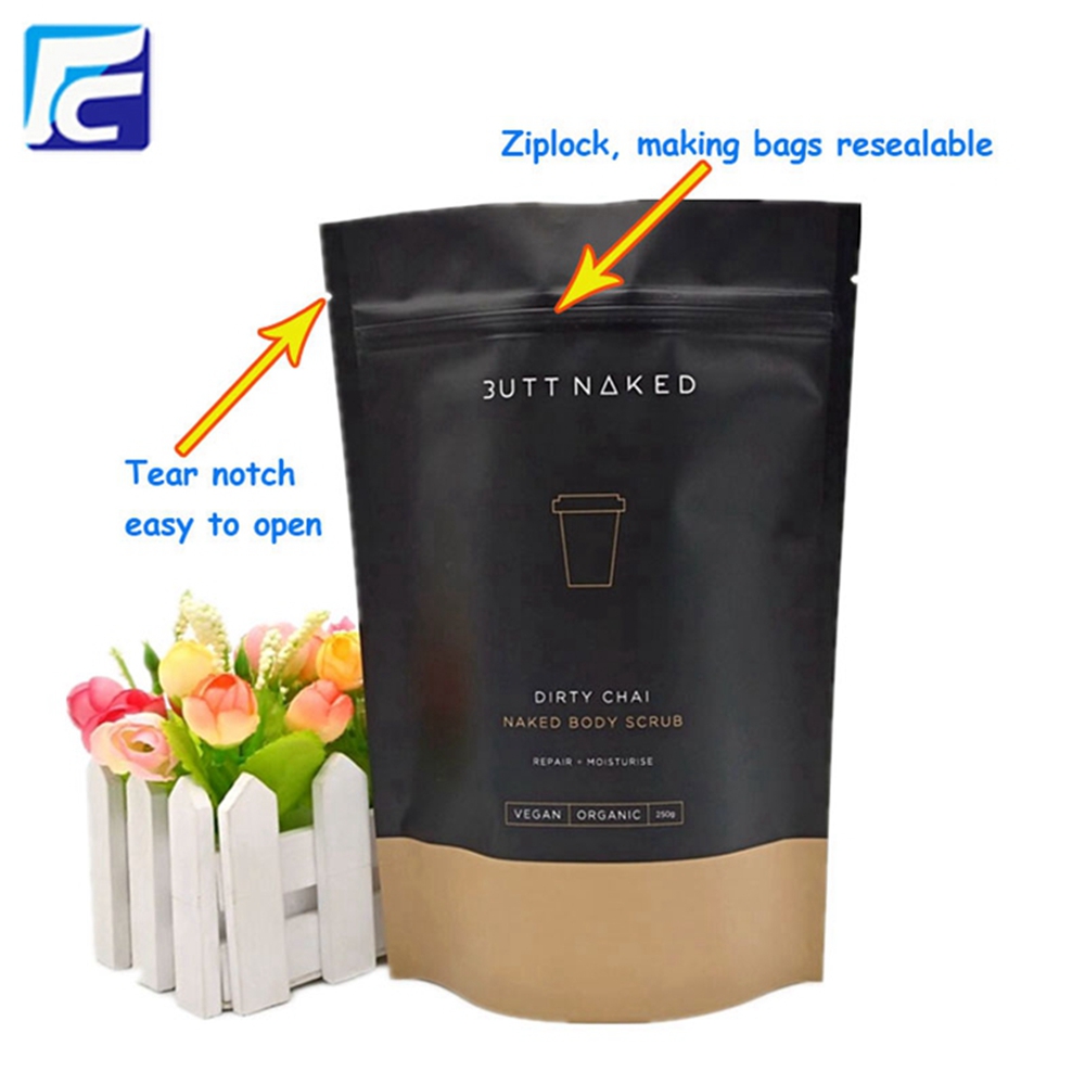 High quality plastic waterproof ziplock bags for food