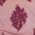 Corde broderie sequin dentelle net cordon dentelle tissu