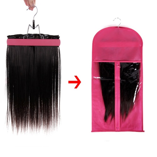 Dostosowane Logo Wig Osłona przeciwpyłowa Torba do przechowywania włosów