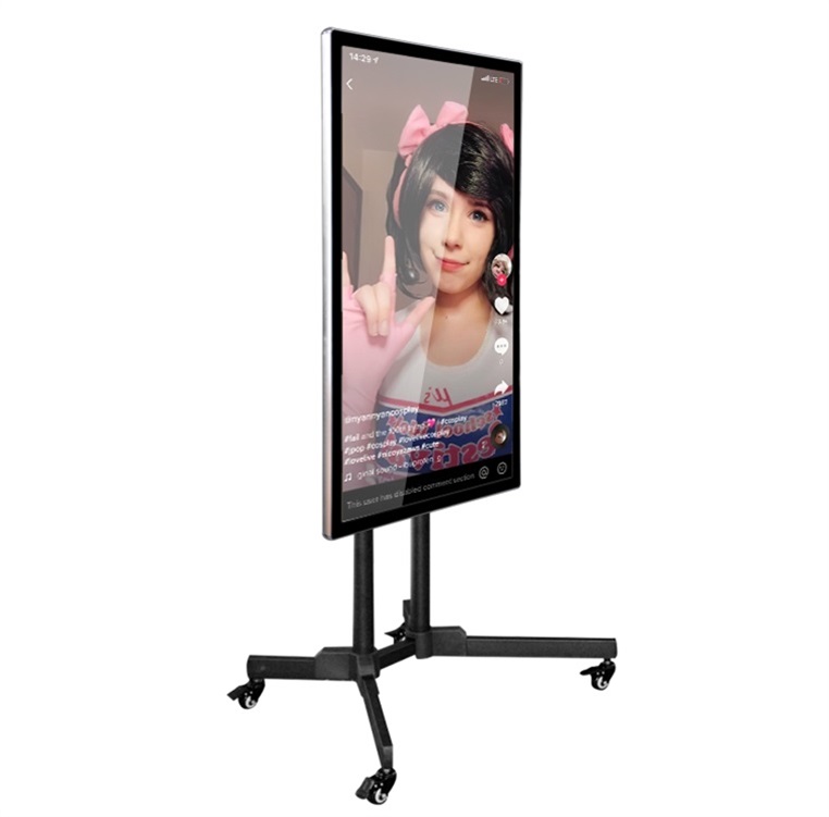 Màn hình cảm ứng lcd thiết bị phát sóng trực tiếp 49 "