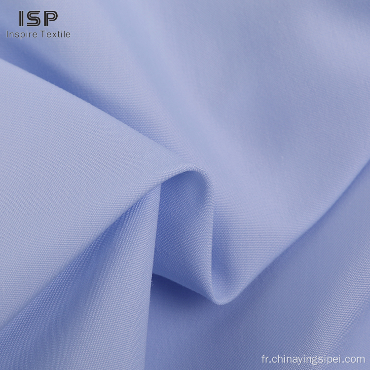 Nouveau produit en gros de coton solide Poplin tissu en polyester