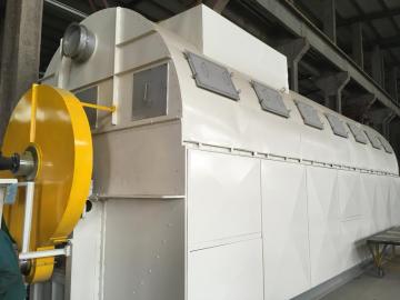 Fiber tube bundle dryer