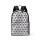 Geometric backpack diamond lattice travel bag waterproof backpack for school