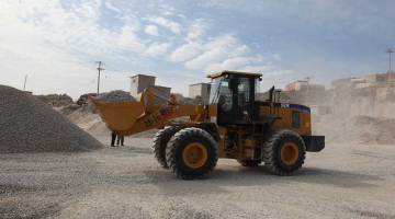 Big Front Loader SEM 658C Wheel Loader