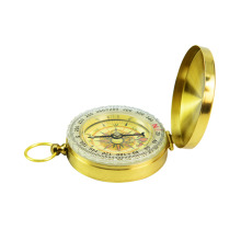 G50 Waterproof Pocket Brass Golden Compass