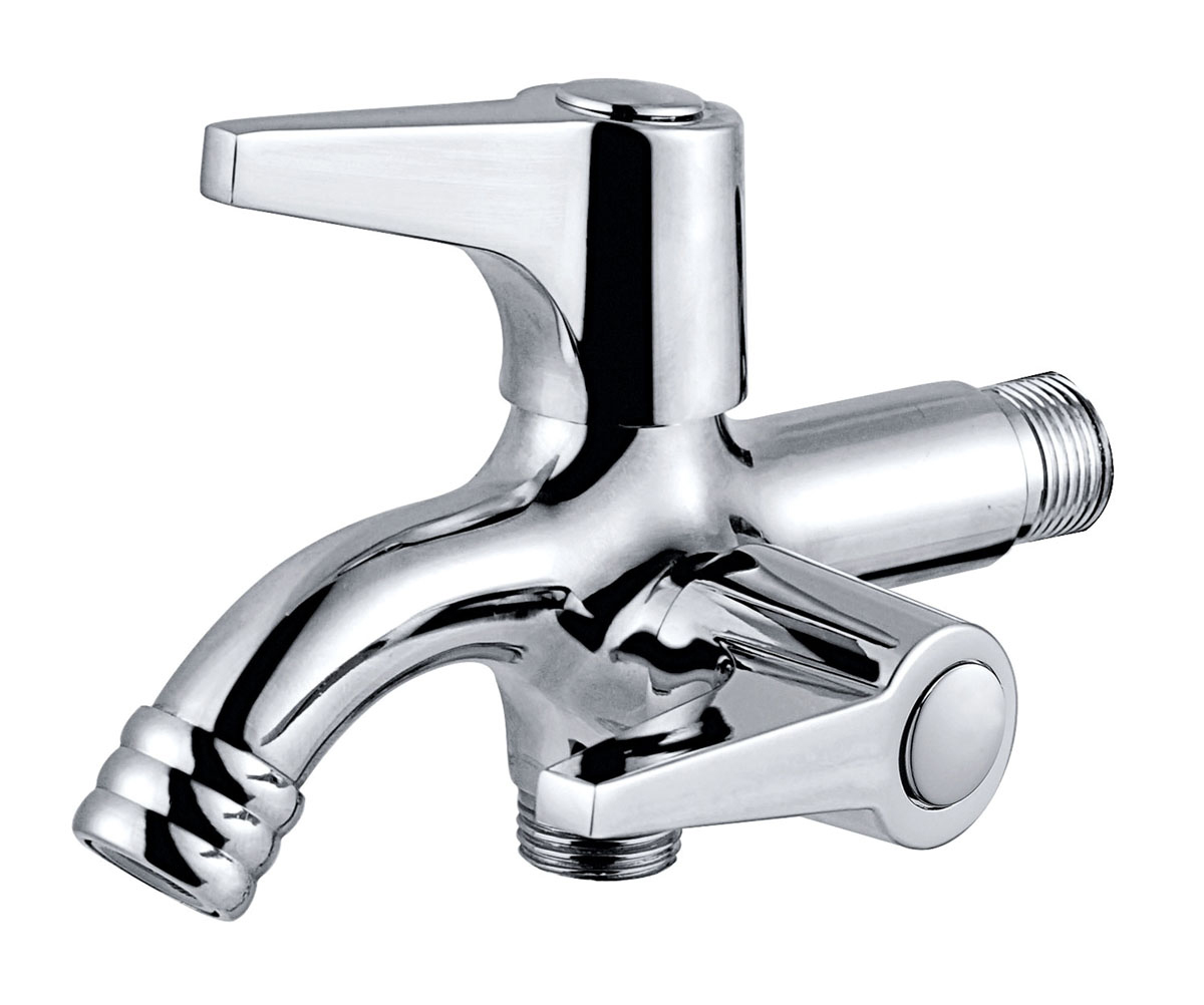 Adjustable household faucet angle valve