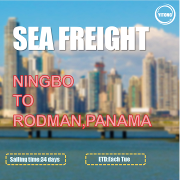 Ocean Frachtservice von Ningbo bis Rodman Panama