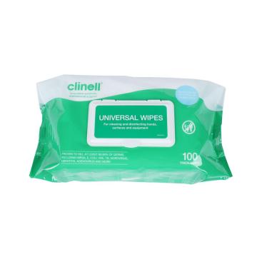 Clinell Disinfectant-wipes Дезинфицирующие влажные салфетки