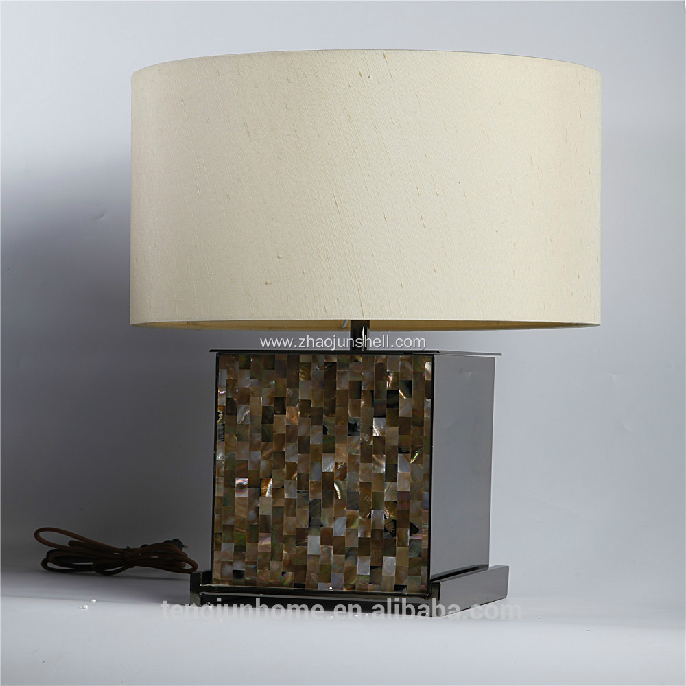 Canosa ECO-Friendly penguin shell table lamps with metal pedestal