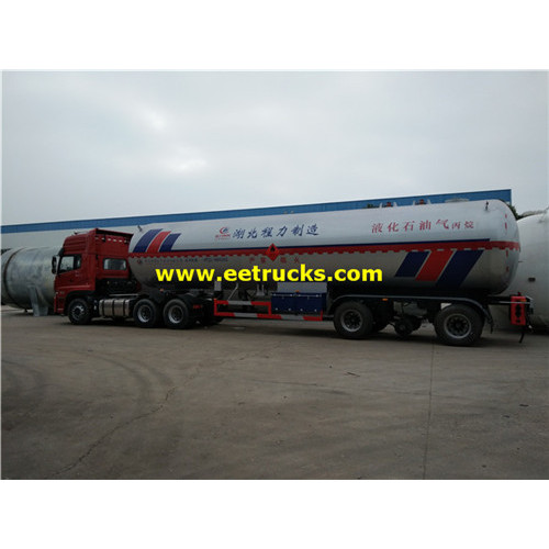 60 M3 Tri-axle Used LPG Trailers