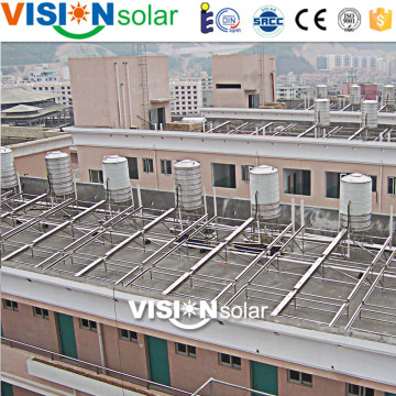 Vacuum tube collector solar projects for hot water / floor / pool